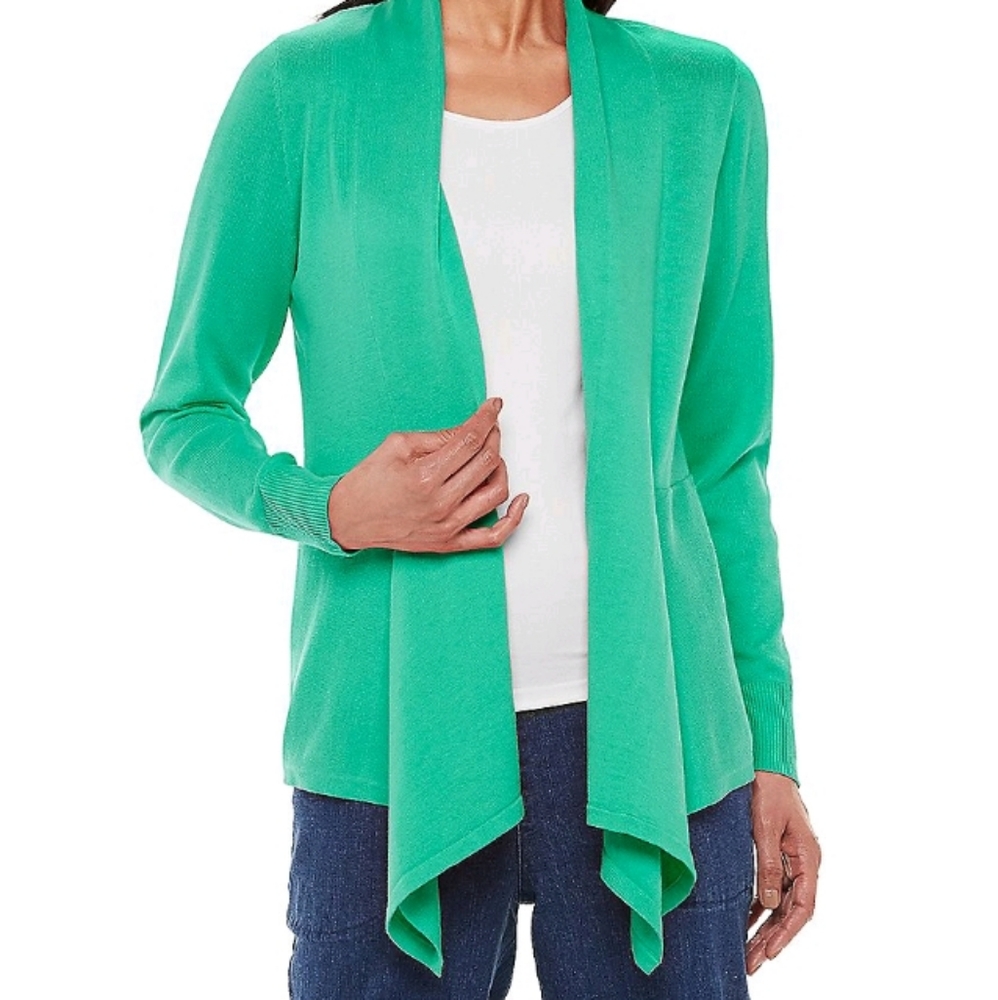 Green Cardigan NWT